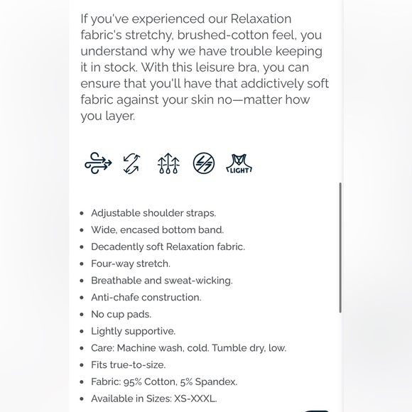 Zyia NWT Dust Adjustable Relaxation Bra XL - Picture 3 of 7